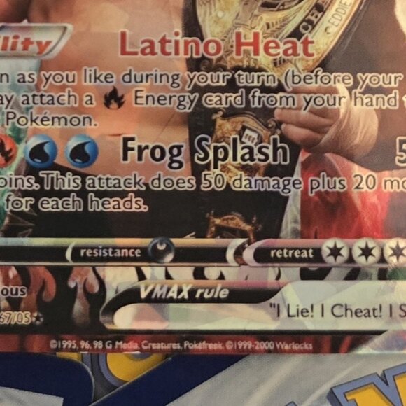 Eddie Guerrero Pokemon Card - Picture 4 of 9